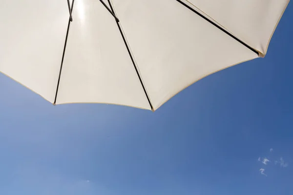 Detail Parasol Clear Blue Sky — Stock Fotó