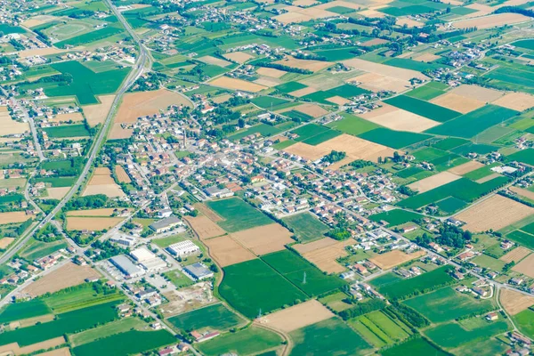 Antenne Van Het Platteland Hessen Duitsland — Stockfoto