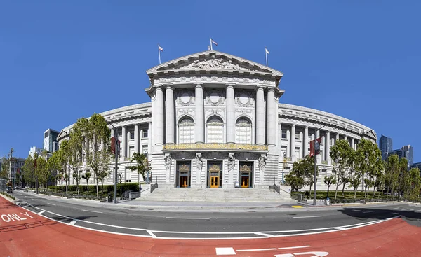 View Historic City Hall Downtown San Francisco California Usa — Stock fotografie
