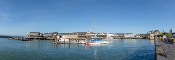 San Francisco Usa May 2022 Sailing Boats Old Historic Pier — Fotografia de Stock