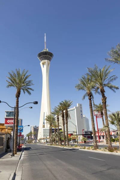 Las Vegas Usa May 2022 View Stratosphere Tower Hotel Las — стоковое фото