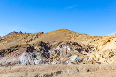 ABD 'nin ölüm vadisindeki ressam paletinde manzara manzarası