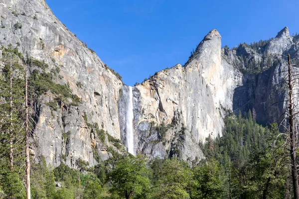 Bridal Veil Waterfall Yosemite Valley Usa — Stock Photo, Image
