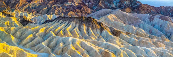 Scenic View Zabrskie Point Death Valley Sunset Mood Usa — Stock Photo, Image