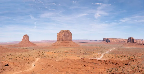 Rock Formation Mitten Butte Monument Valley Navajo Tribal Park — 图库照片