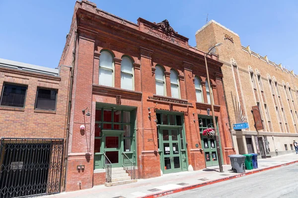 Oakland Usa May 2022 Old Red Historic Brick Houses Old — Stock Photo, Image