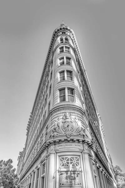 Oakland Usa May 2022 Old Historic Flatiron Building Called Lionel — Stock Photo, Image