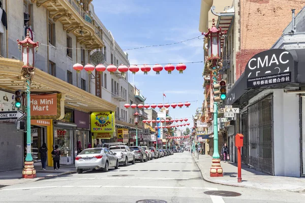 San Francisco Usa May 2022 People Visit Chinatown San Francisco — Stok fotoğraf