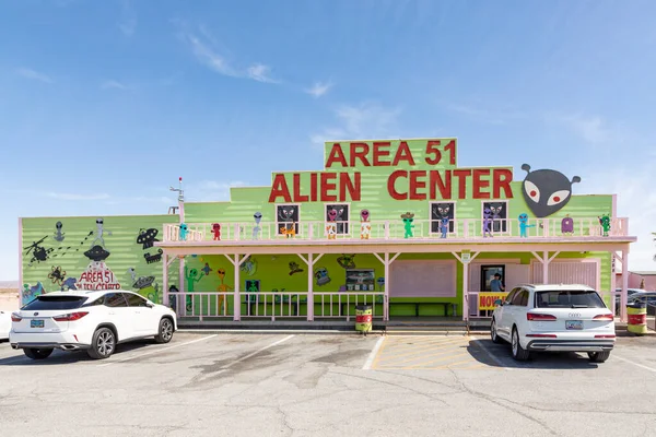 Pahrump Usa May 2022 Area Alien Center Convience Store Gas — Zdjęcie stockowe