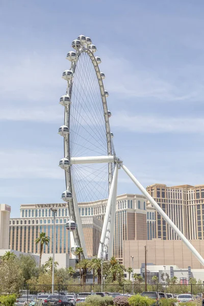 Las Vegas Usa May 2022 View High Roller Ferries Wheel – stockfoto