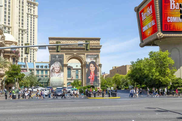 Las Vegas Usa May 2022 Replica Triumphal Arch Las Vegas — Zdjęcie stockowe