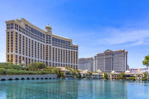 Las Vegas Usa May 2022 Bellagio Luxury Hotel Casino Located — Photo