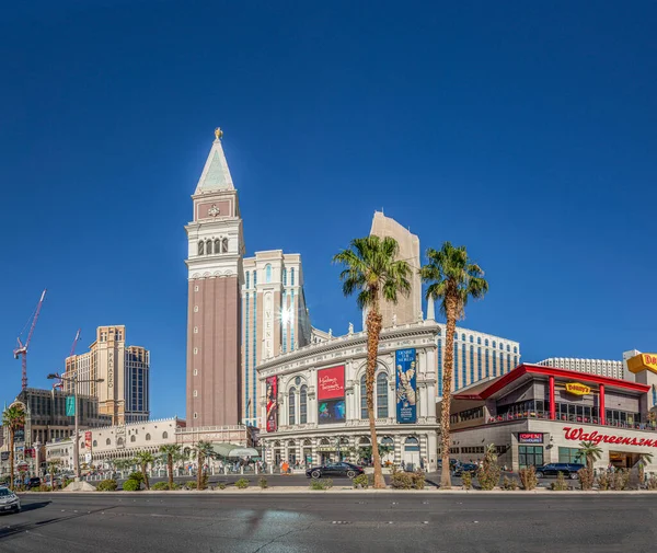 Las Vegas Usa May 2022 View Hotels Casinos Strip Daytime — Zdjęcie stockowe