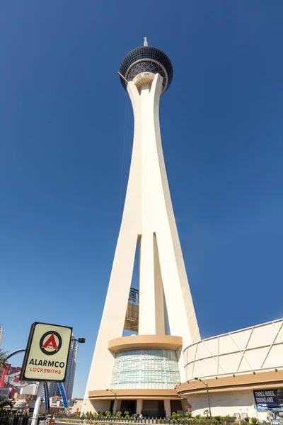 Las Vegas Usa May 2022 View Stratosphere Tower Hotel Las — Stockfoto