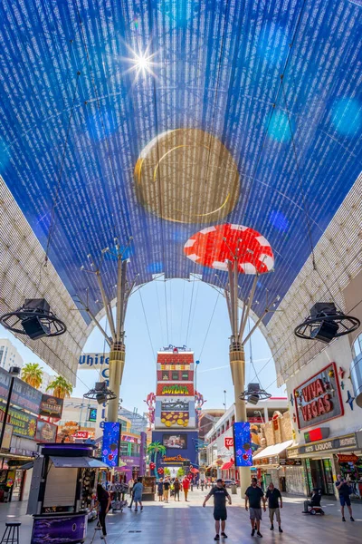 Las Vegas Usa May 2022 Hustle Bustle Crowds Day Famous — Foto Stock