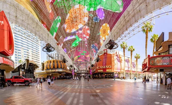 Las Vegas Usa May 2022 Hustle Bustle Crowds Day Famous — Stock Photo, Image