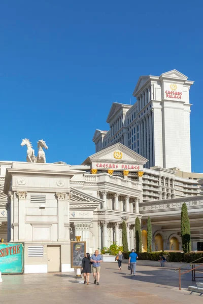 Лас Вегас Сша Мая 2022 Года Вид Дворец Цезарей Отель — стоковое фото