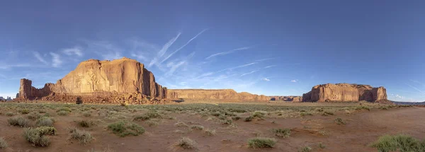 Panoramisch Uitzicht Butte Monument Vallei Gezien Vanuit Bezoekerscentrum Usa — Stockfoto