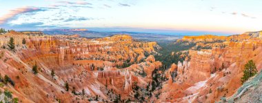 Bryce Canyon Ulusal Parkı, Utah, ABD 'deki haydutlara manzara