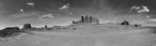 Scenic Panorama View Monument Valley Late Afternoon Light — Stock fotografie
