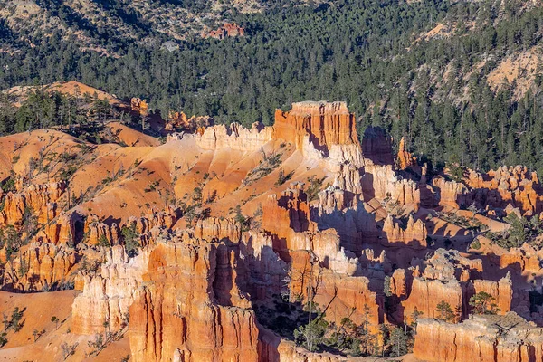 Vista Panorâmica Para Hoodoos Parque Nacional Bryce Canyon Utah Eua — Fotografia de Stock