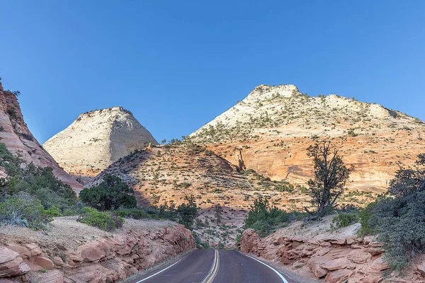 Malerische Berglandschaft Zion Nationalpark Utah Usa — Stockfoto