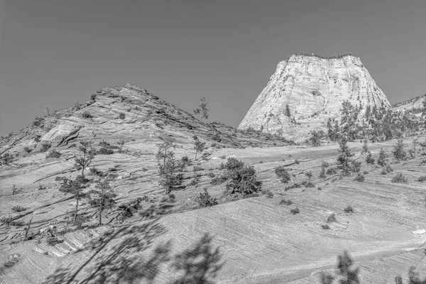 Paysage Montagne Pittoresque Dans Parc National Sion Utah États Unis — Photo