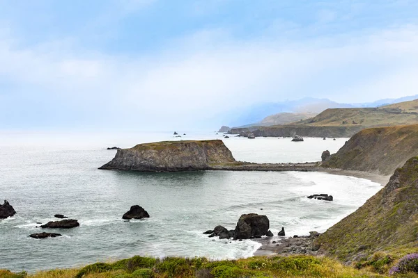 Scenic View Coastline Pacific Bodega Bay California — Fotografia de Stock