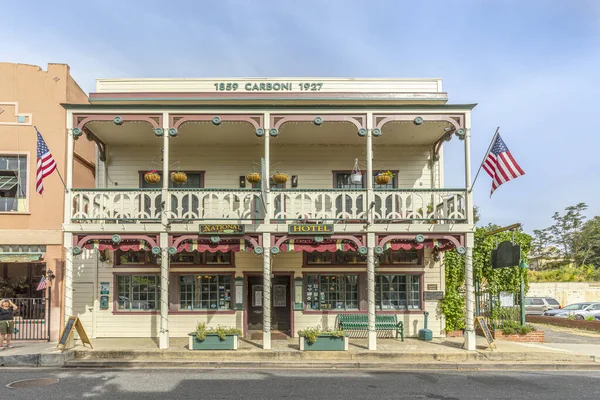 Jamestown Usa June 2022 Old Historic Building Carboni 1859 Typical — Photo