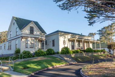 historic houses for Army officers at Fort Mason, San Francisco