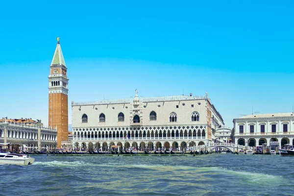 View Marcus Square Venice Palace Doges Seaside Italy — Stok fotoğraf