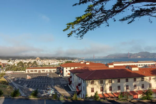 Historic Houses Army Officers Fort Mason San Francisco — 图库照片