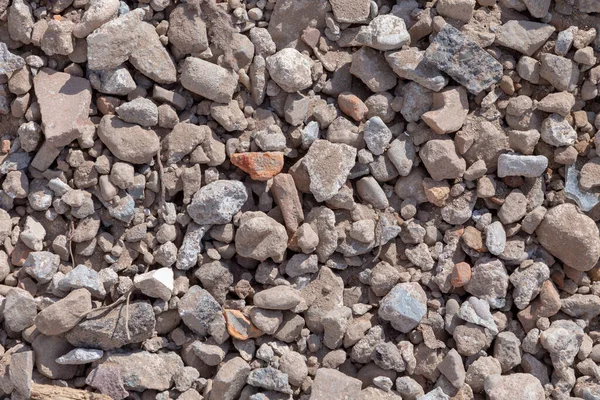 Pebble Stones Detail Construction Site — Stock Photo, Image