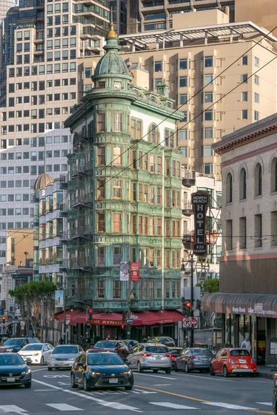 San Francisco Abd Mayıs 2022 San Francisco Silueti Stockton Caddesi — Stok fotoğraf