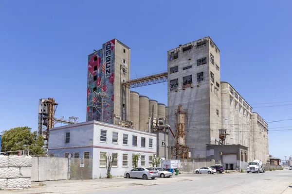 San Francisco Usa June 2022 Old Abandoned Rotten Concrete Factory — Stock Photo, Image