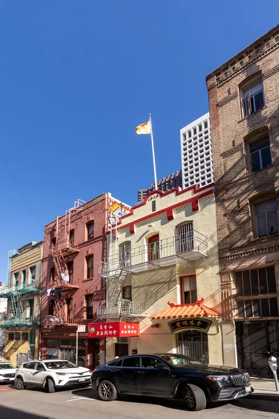 San Francisco Usa June 2022 View Streets Buildings Chinatown California — Stock Photo, Image