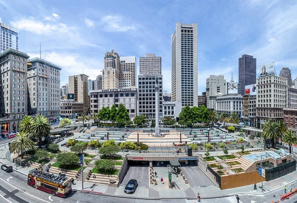 San Francisco June 2022 View Union Square Heart San Francisco — Stok fotoğraf