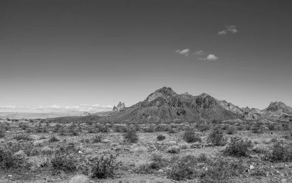 Живописный Пейзаж Долине Мохаве Недалеко Буллхед Сити Аризона — стоковое фото