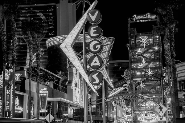 Las Vegas Abd Mart 2019 Geceleri Fremont Caddesinde Kovboy Vic — Stok fotoğraf