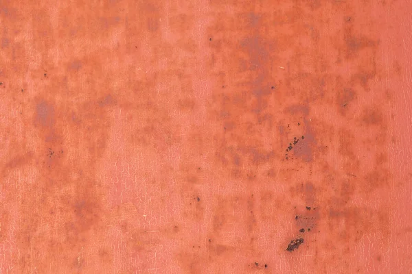 Padrão Placa Ferro Velho Pintado Vermelho Com Ferrugem — Fotografia de Stock