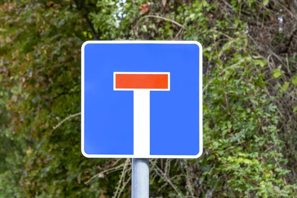 One Way Street Sign Germany Detail — Stock Photo, Image
