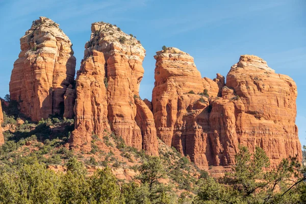 Malebný Pohled Některé Červených Skal Sedona Arizona Usa — Stock fotografie