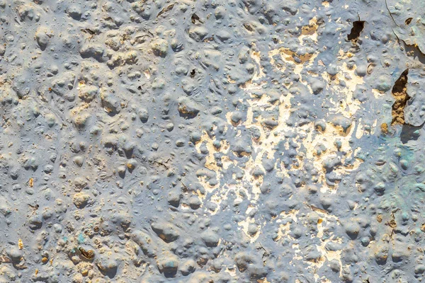 地中海風の粗い青と白の塗装石膏壁のパターン — ストック写真