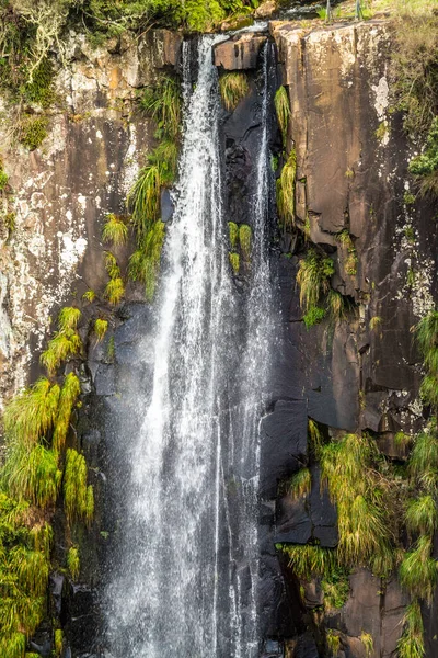 Cachoeira Avencal Uma Parede Rocha Vertical Urubici Sul Brasil — Fotografia de Stock