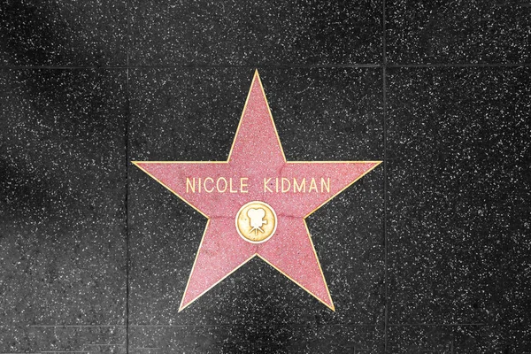 Los Angeles Usa March 2019 Closeup Star Hollywood Walk Fame — стокове фото