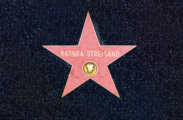 Los Angeles Usa Března 2019 Detailní Záběr Star Hollywood Walk — Stock fotografie