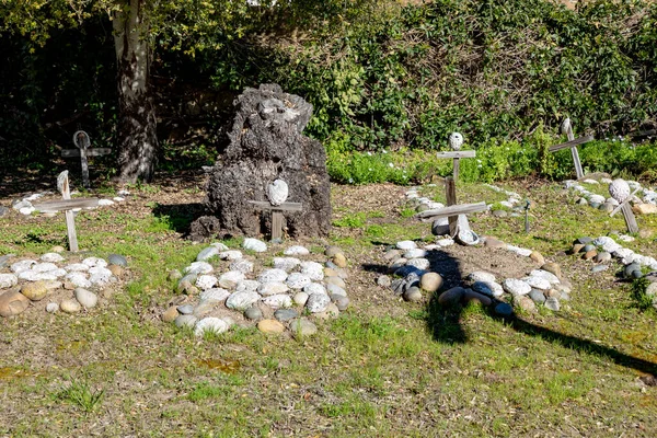 Carmel Usa March 2019 Grave Sites Native Americans Indians Carmel — Stock Photo, Image