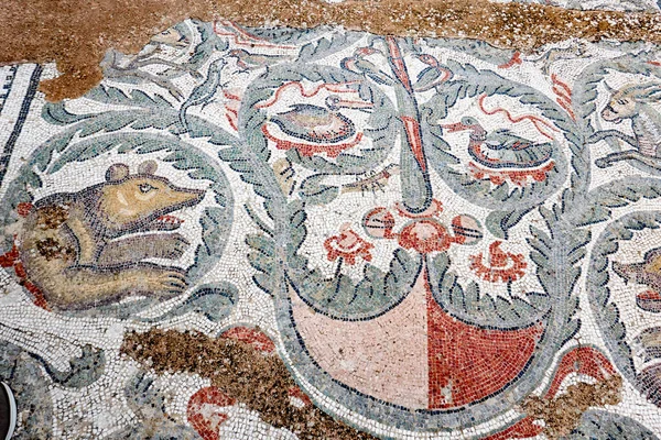 Mosaicos Romanos Villa Romana Del Casale Piazza Armerina Sicilia Italia — Foto de Stock