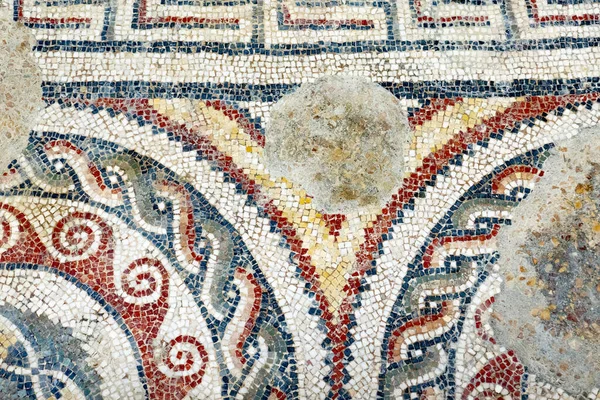 Piazza Armeria Itália Setembro 2022 Mosaicos Romanos Villa Romana Del — Fotografia de Stock