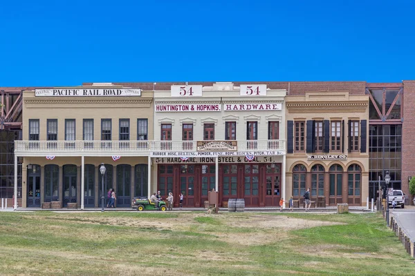 Sacramento Usa Juni 2022 Vooraanzicht Van Een Ijzerhandel Uit 1800 — Stockfoto